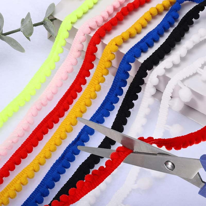 1-10Meters Mini Pom Pom Trim L - Fringe Ribbon Sewing review and price