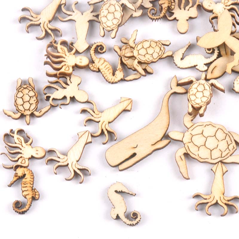 20Pcs 25-40mm Sea Turtle/horse - Craft Embellishment review and price