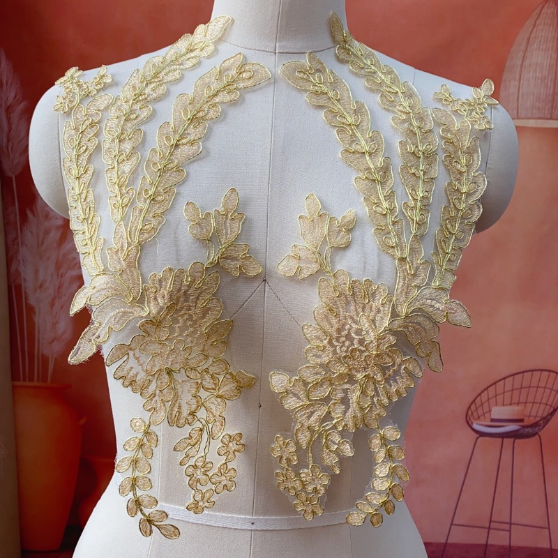 Gold Lace Trim for Wedding DIY - Craft Embellishment review and price