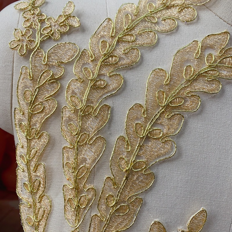 Gold Lace Trim for Wedding DIY - Craft Embellishment review and price
