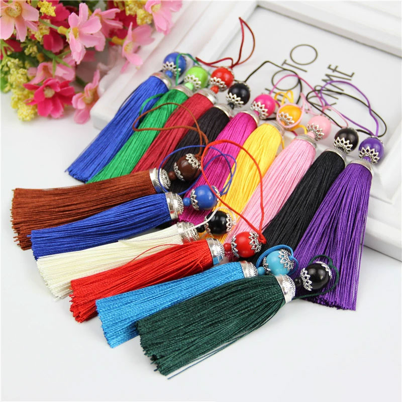 1/3/5pcs Silk Tassel Fringe Br - Beaded Trim Fringe review and price