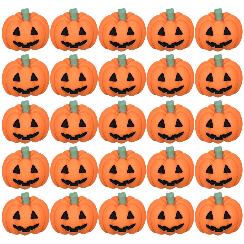50Pcs Tiny Resin Pumpkin Charm - Craft Embellishment review and price