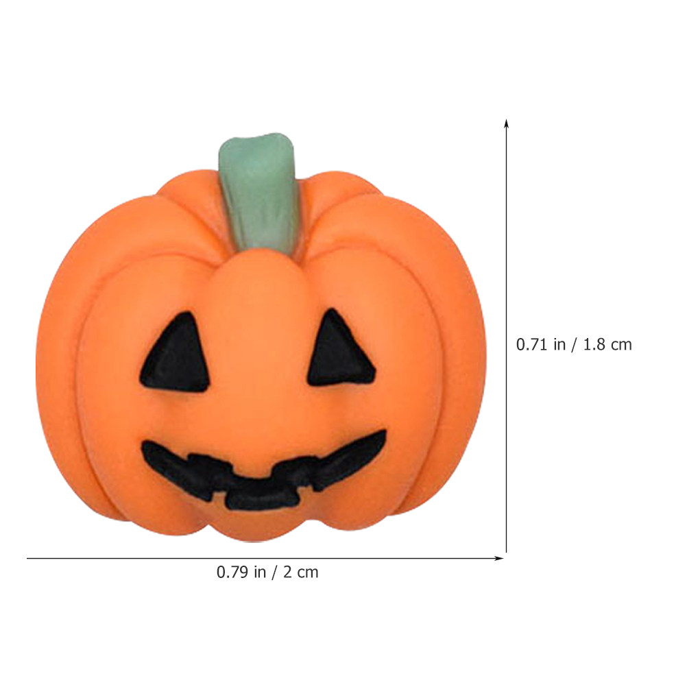 50Pcs Tiny Resin Pumpkin Charm - Craft Embellishment review and price