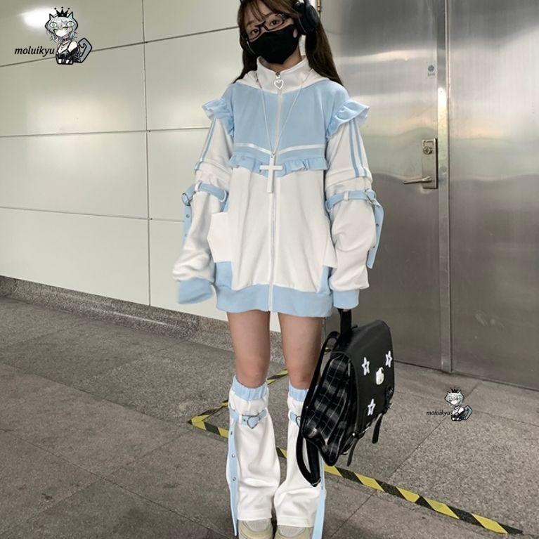 Y2K Kawaii Cat Ear Hoodie Wome - Embellish Knit review and price