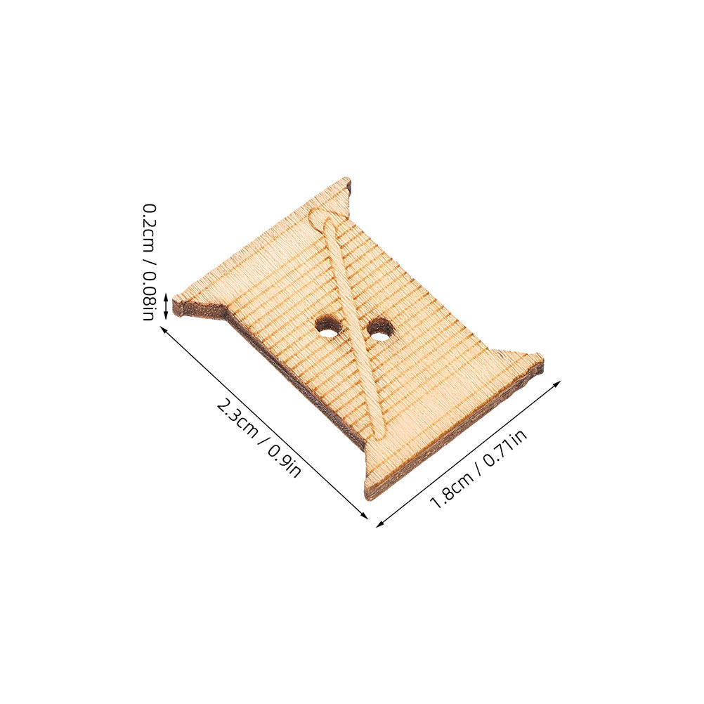 100Pcs Wooden Thread Winding B - Embroidery Craft review and price