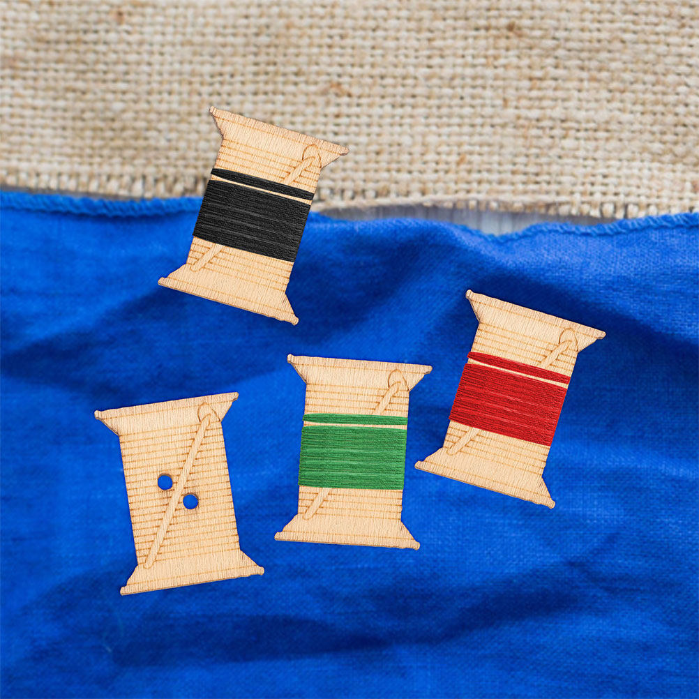100Pcs Wooden Thread Winding B - Embroidery Craft review and price